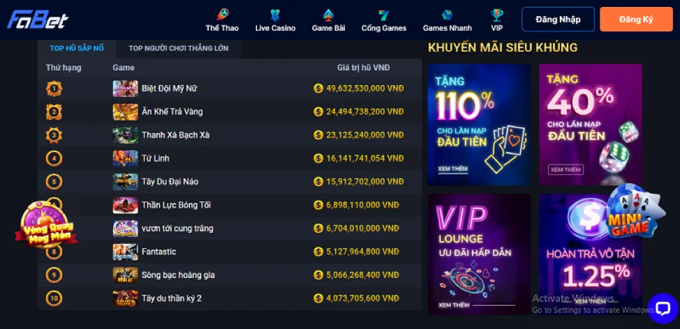 Trải nghiệm bắn cá bong68 mượt mà trên mobile